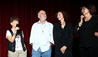 'A Hora da Estrela' - Claudia Rezende, Myrna Brando, Suzana Amaral (diretora), Carlos Brando, Marcelia Cartaxo e Assuno Hernandes
